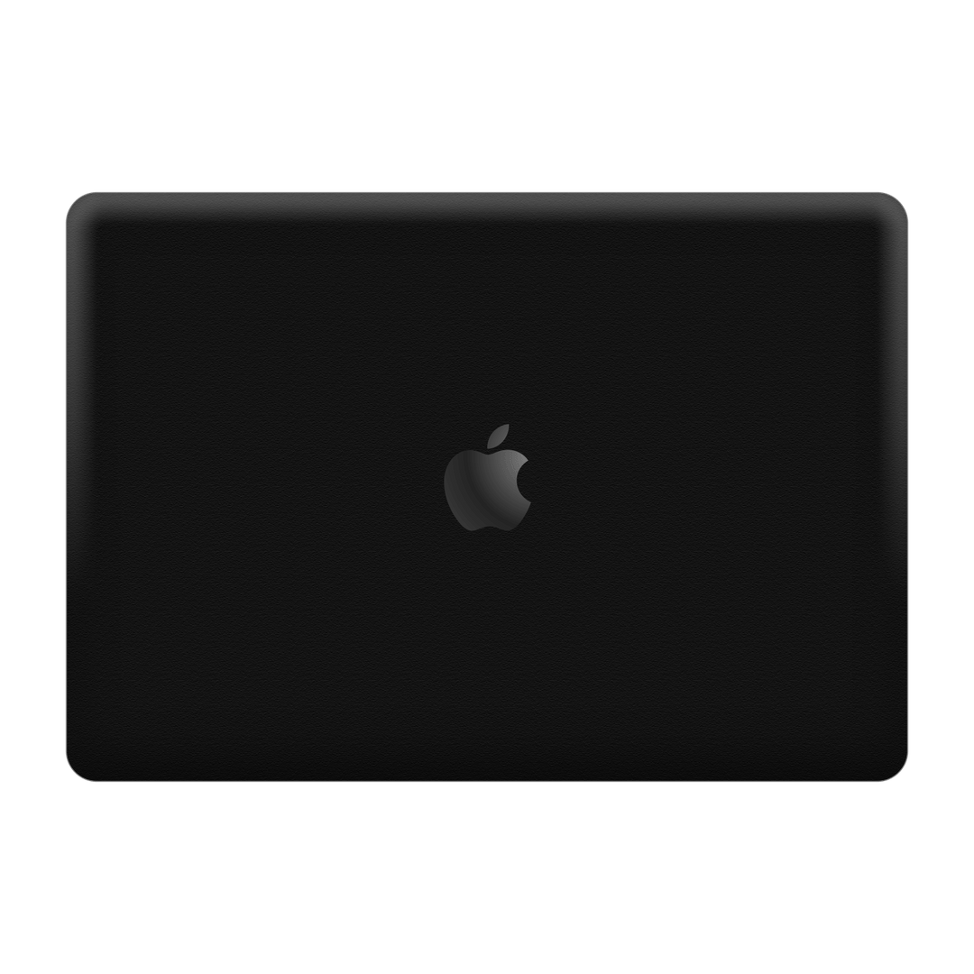MacBook Pro 13" (2020/2022) M1, M2, Luxuria Raven Black Matt 3D Textured Skin Wrap Sticker Decal Cover Protector by EasySkinz | EasySkinz.com