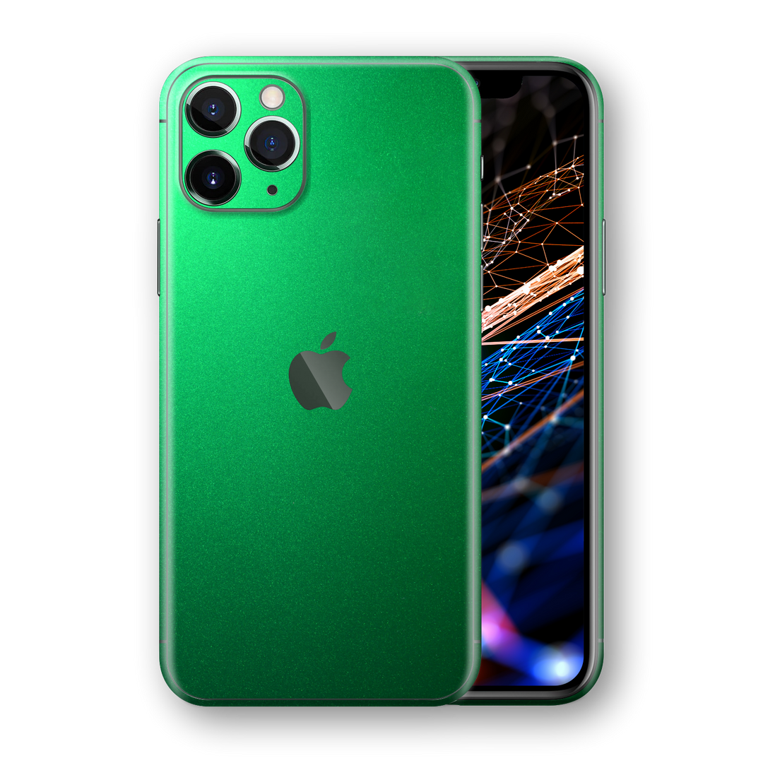 iPhone 11 Pro MAX Viper Green Tuning Metallic Skin, Wrap, Decal, Protector, Cover by EasySkinz | EasySkinz.com  Edit alt text