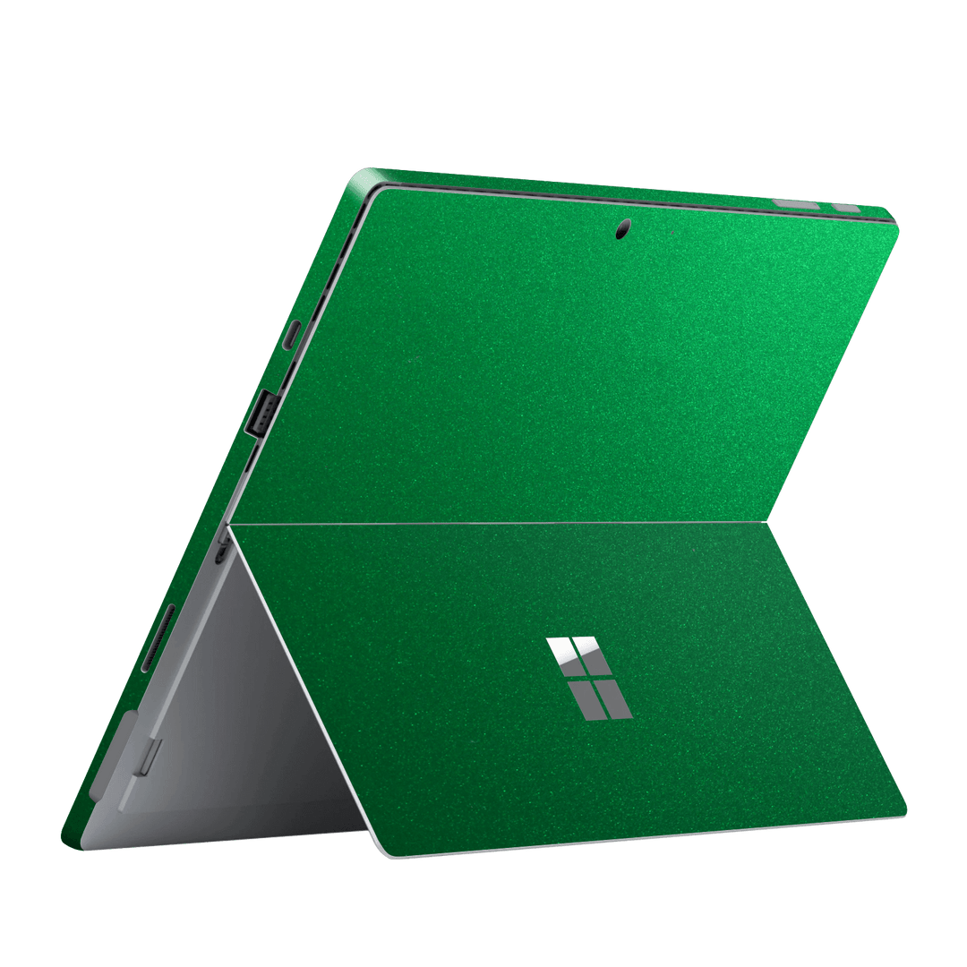 Microsoft Surface Pro 7 Viper Green Tuning Metallic Gloss Finish Skin, Wrap, Decal, Protector, Cover by EasySkinz | EasySkinz.com
